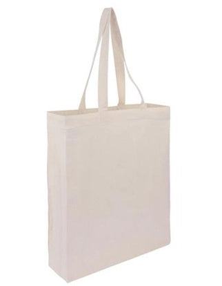 Cotton Tote Bag With Gusset