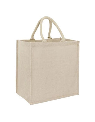 Jute Tote Bag - Grocery 