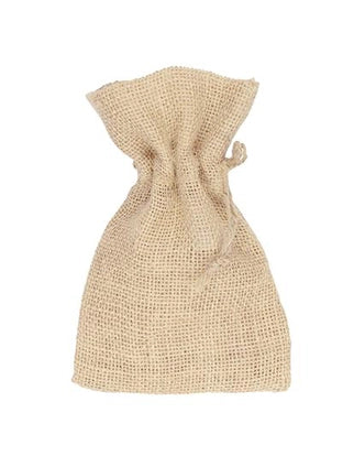 Jute Drawstring Pouch - Small