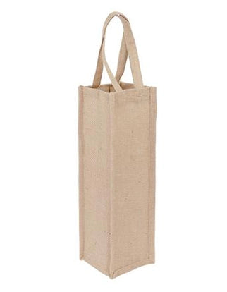 Jute Wine Bag - 1 Bottle