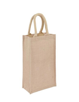 Jute Wine Bag - 2 Bottle