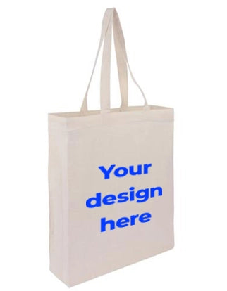 Cotton Tote Bag With Gusset - Custom Printed