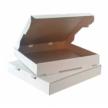 White Pizza Box 11" M