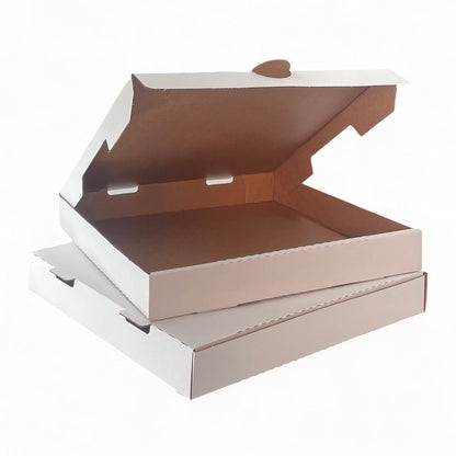 White Pizza Box 12" M