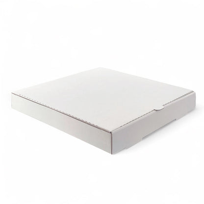 White Pizza Box 13" M