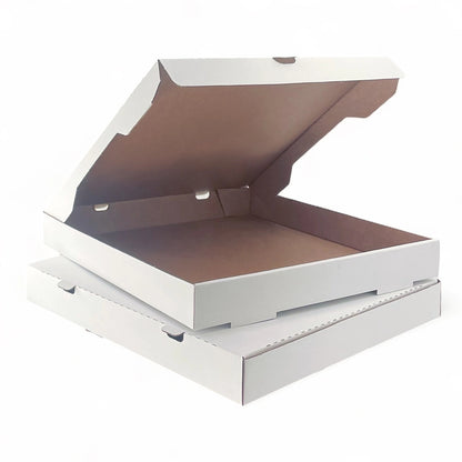 White Pizza Box 13" M