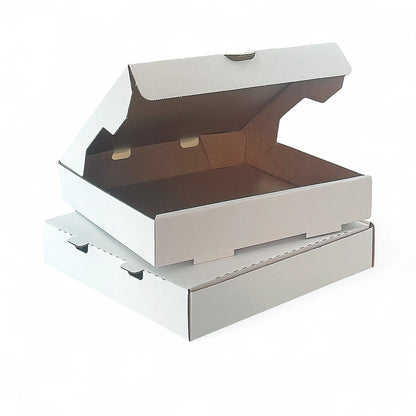 White Pizza Box 9" A