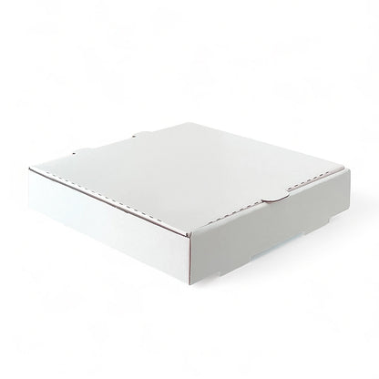 White Pizza Box 9" M