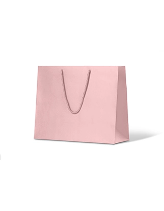 Pastel Pink Matte Laminated Paper Bag - X Large