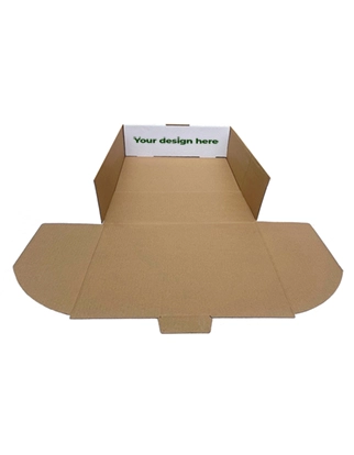 Custom Printed White Mailing Box (41 x 30 x 8cm)