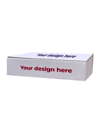 Custom Printed White Mailing Box (41 x 30 x 8cm)