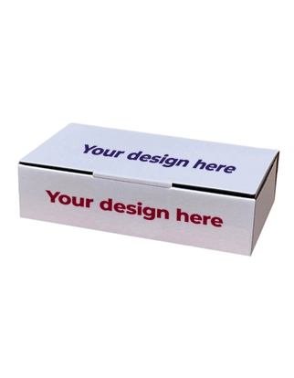 Custom Printed White Mailing Box (31 x 25 x 5cm)