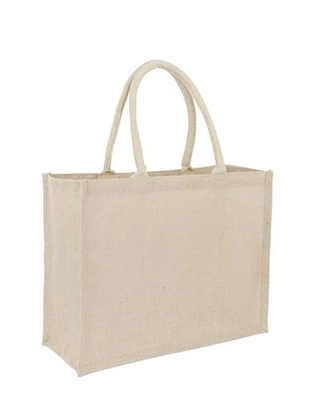 Jute Laminated Tote Bag